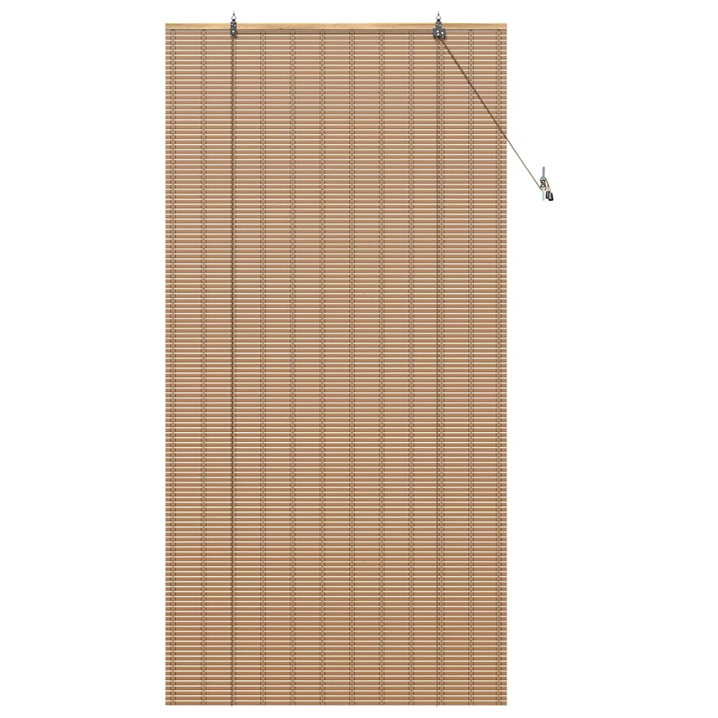 Estores de rolo com cortinas Manual Natura 120 x 220 cm Bambu