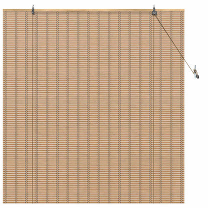 Estores de rolo Outros Manual Marrom Claro 140 x 160 cm Bambu