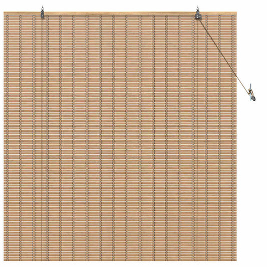 Estores de rolo Outros Manual Marrom Claro 140 x 160 cm Bambu