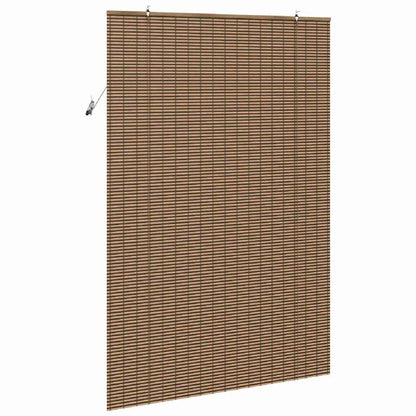 Persiana de Janela Geométrico Castanho 140 x 220 cm Bambu
