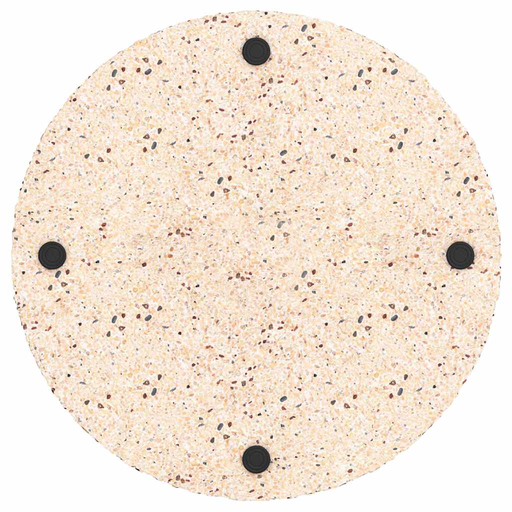 Base para chapéu de sol Amarelo e Preto 45 x 45 x 40 cm