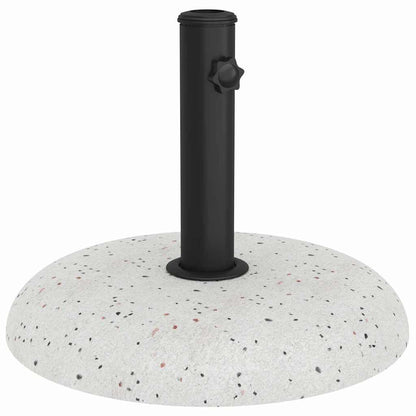 Base para chapéu de sol Branco e Preto 45 x 45 x 40 cm