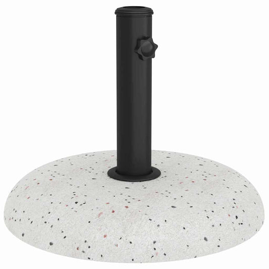 Base para chapéu de sol Branco e Preto 45 x 45 x 40 cm