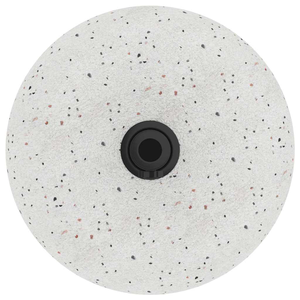 Base para chapéu de sol Branco e Preto 45 x 45 x 40 cm