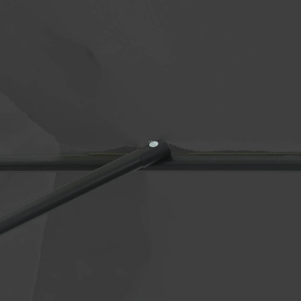 Guarda-sol de Jardim Antracite 395 x 395 x 245 cm