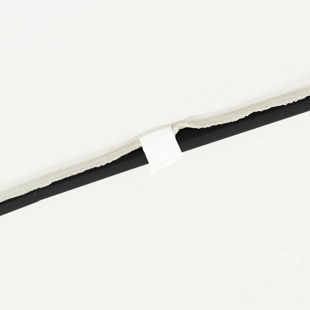 Guarda-sol de Jardim Areia 295 x 295 x 245 cm Poliéster e Aço