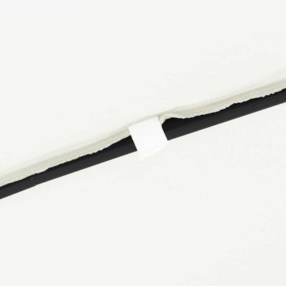 Guarda-sol de Jardim Areia 295 x 295 x 245 cm Poliéster e Aço