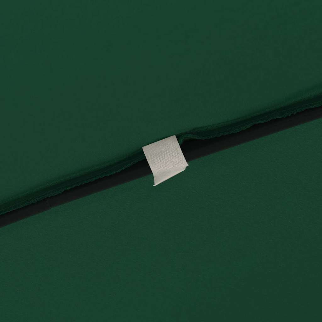 Guarda-sol de Jardim Verde 295 x 295 x 245 cm Poliéster e Aço