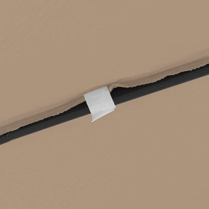 Guarda-sol de Jardim Cinzento-acastanhado 295 x 295 x 245 cm