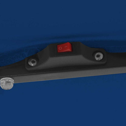 Guarda-sol de Jardim Azul Azur 295 x 295 x 245 cm