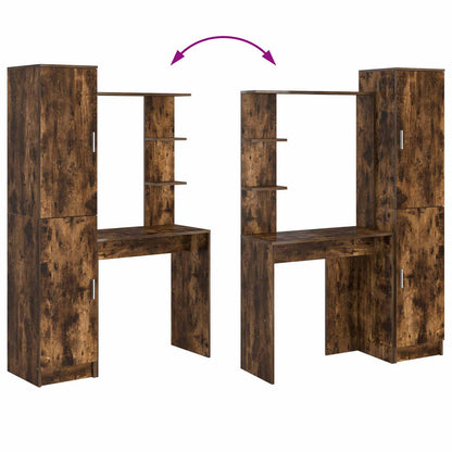 Mesa 2 pcs Carvalho Defumado