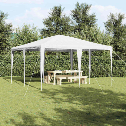 Tenda de Festa Branco 400 x 400 x 266 cm Polietileno e Aço