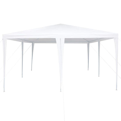 Tenda de Festa Branco 400 x 400 x 266 cm Polietileno e Aço
