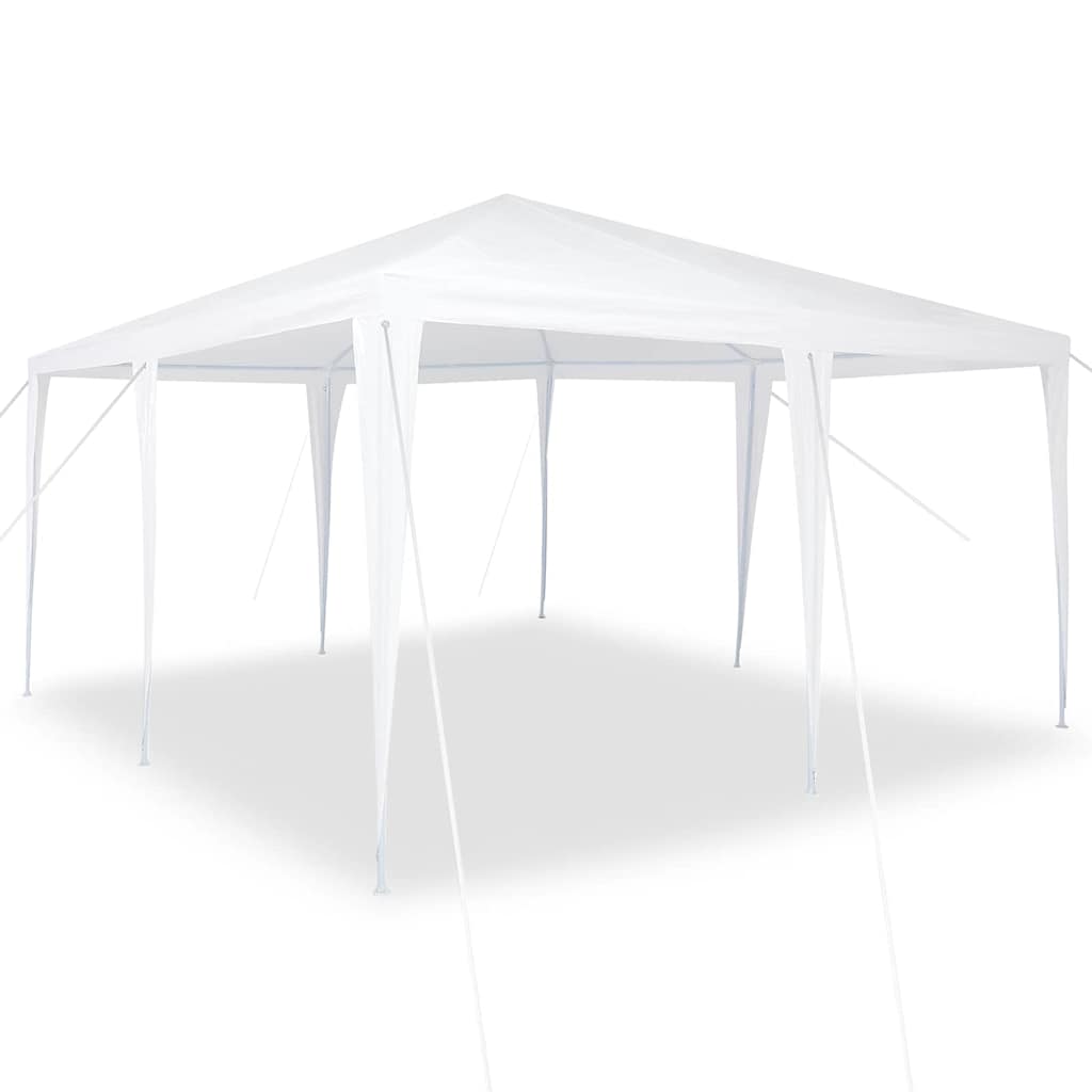 Tenda de Festa Branco 400 x 400 x 266 cm Polietileno e Aço