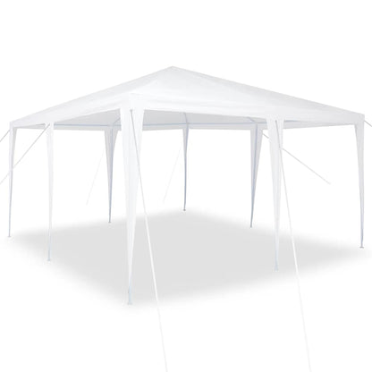 Tenda de Festa Branco 400 x 400 x 266 cm Polietileno e Aço