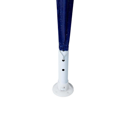 Tenda de Festa Azul 400 x 400 x 266 cm Polietileno e Aço