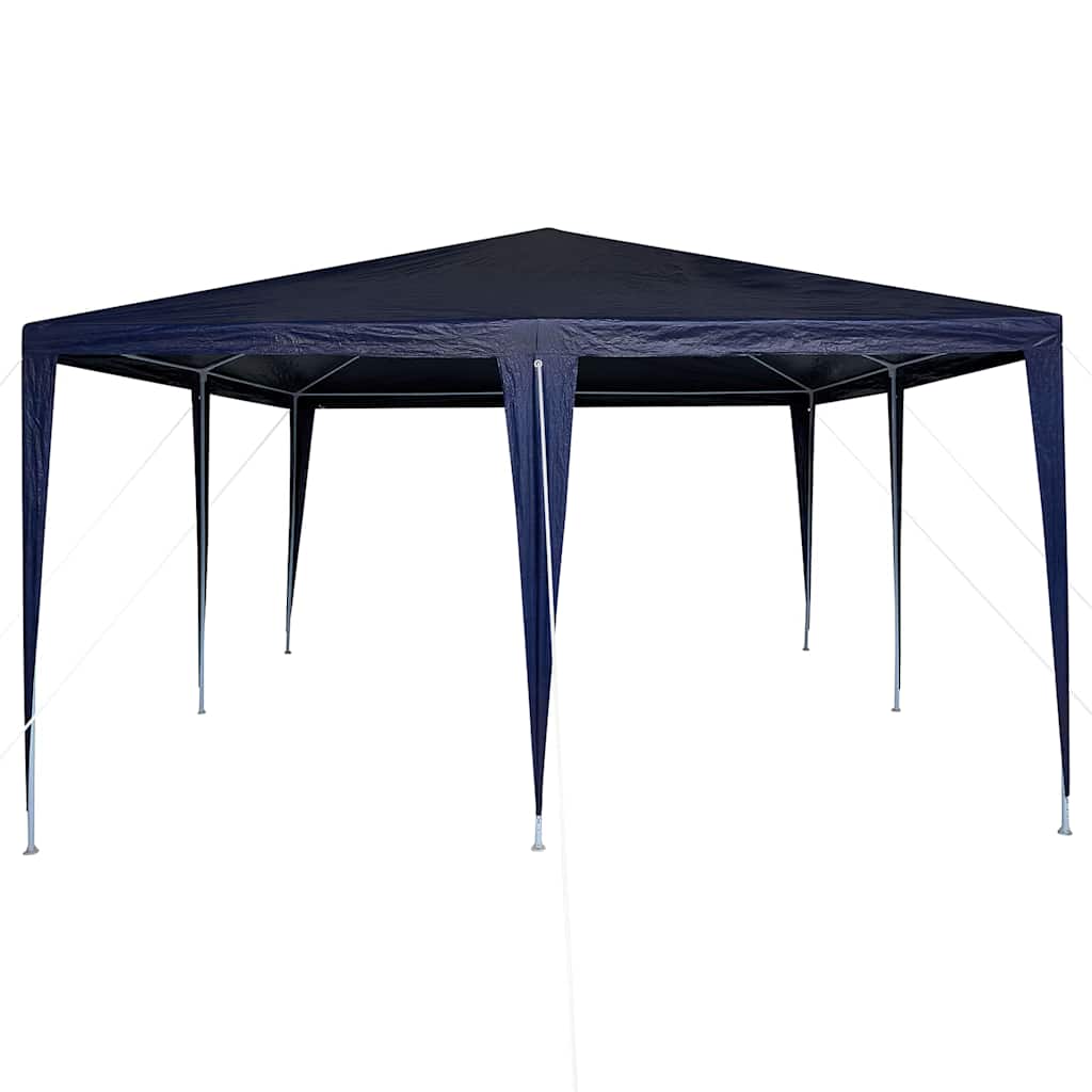Tenda de Festa Azul 400 x 400 x 266 cm Polietileno e Aço