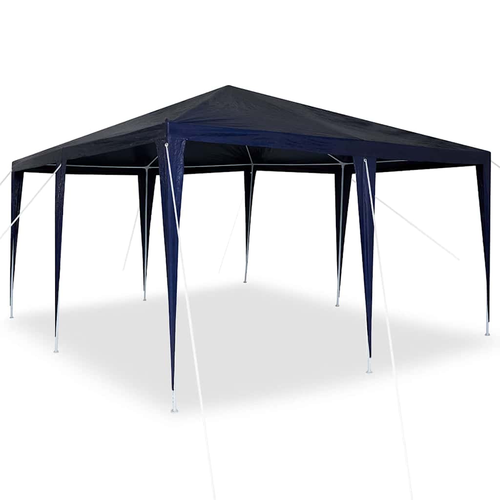 Tenda de Festa Azul 400 x 400 x 266 cm Polietileno e Aço