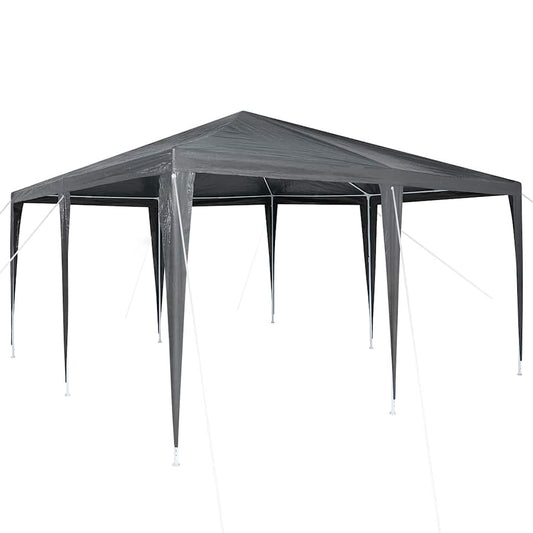 Tenda de Festa Antracite 400 x 400 x 266 cm Polietileno e Aço