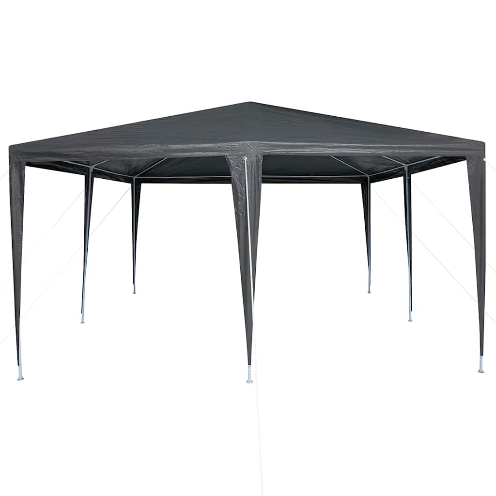 Tenda de Festa Antracite 400 x 400 x 266 cm Polietileno e Aço