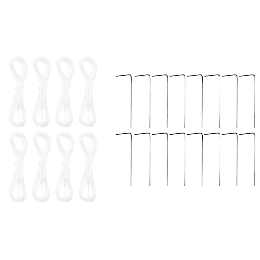 Tenda de Festa Verde 400 x 400 x 266 cm Polietileno e Aço