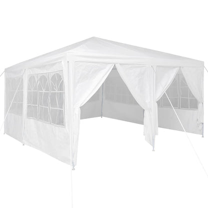Tenda de Festa Branco 400 x 400 x 266 cm Polietileno