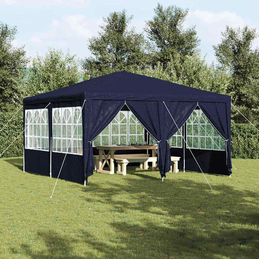 Tenda de Festa Azul 400 x 400 x 266 cm Polietileno