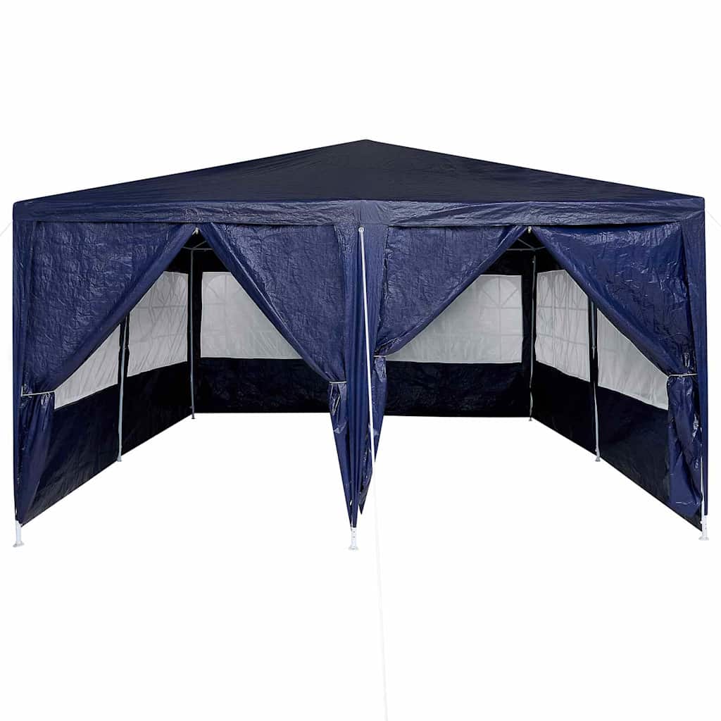 Tenda de Festa Azul 400 x 400 x 266 cm Polietileno
