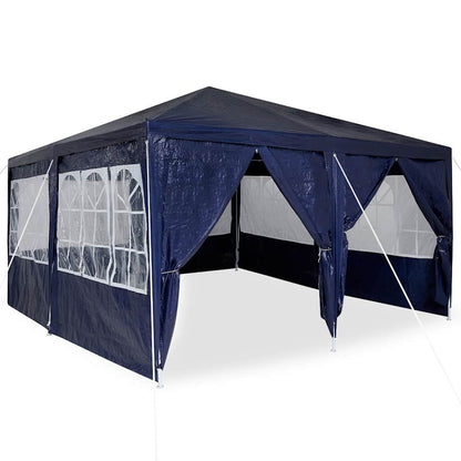 Tenda de Festa Azul 400 x 400 x 266 cm Polietileno
