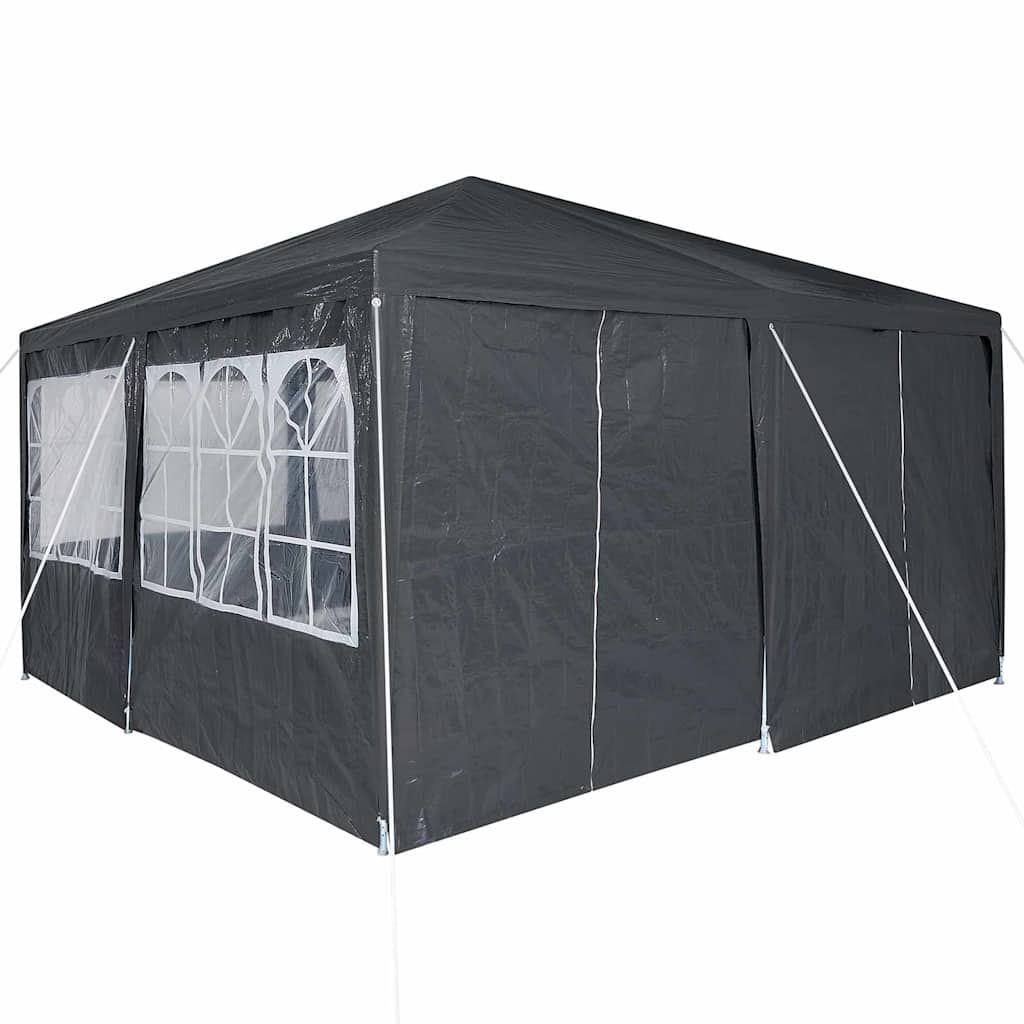 Tenda de Festa Antracite 400 x 400 x 266 cm Polietileno