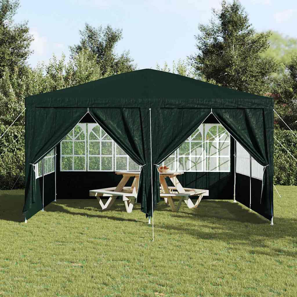 Tenda de Festa Verde 400 x 400 x 266 cm Polietileno