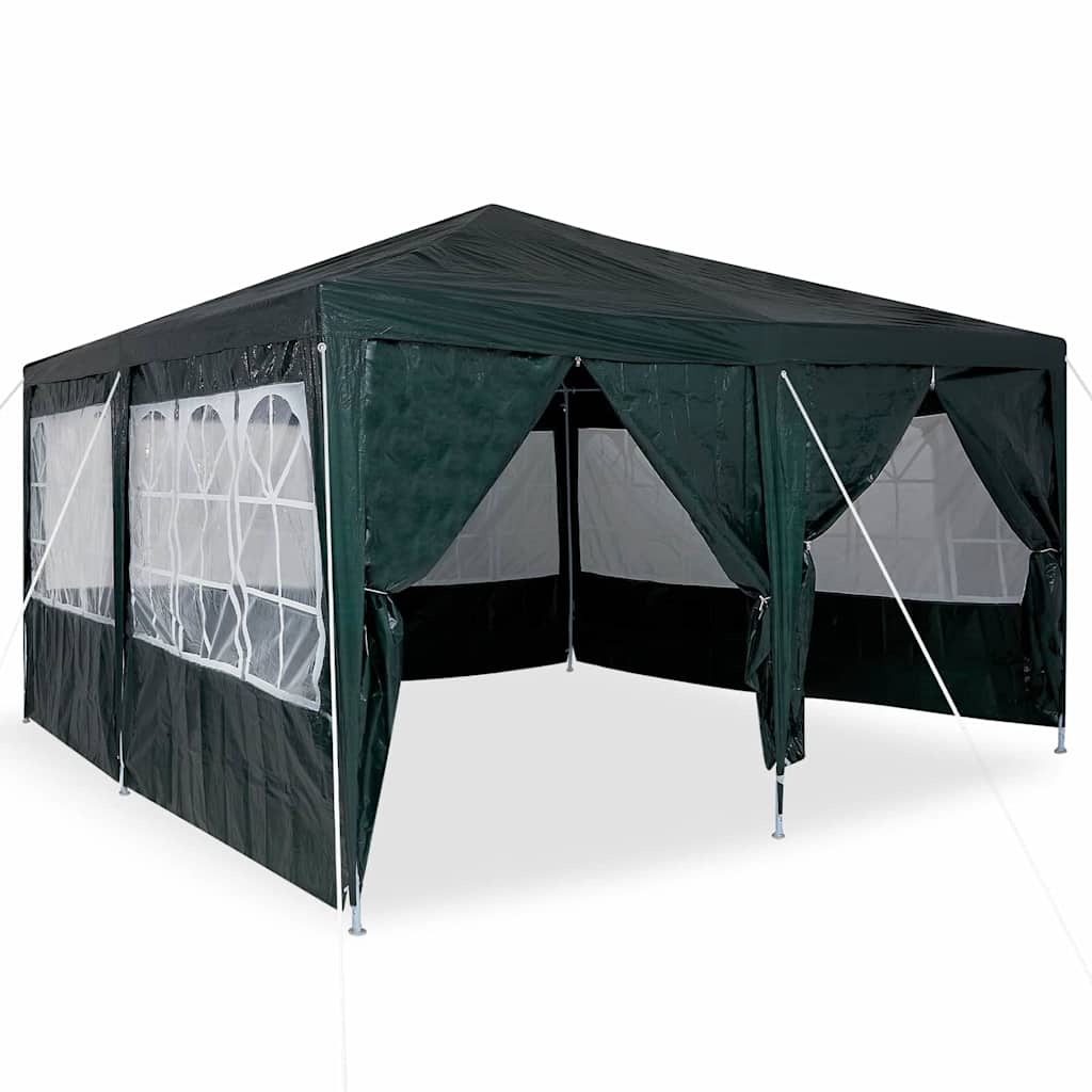 Tenda de Festa Verde 400 x 400 x 266 cm Polietileno