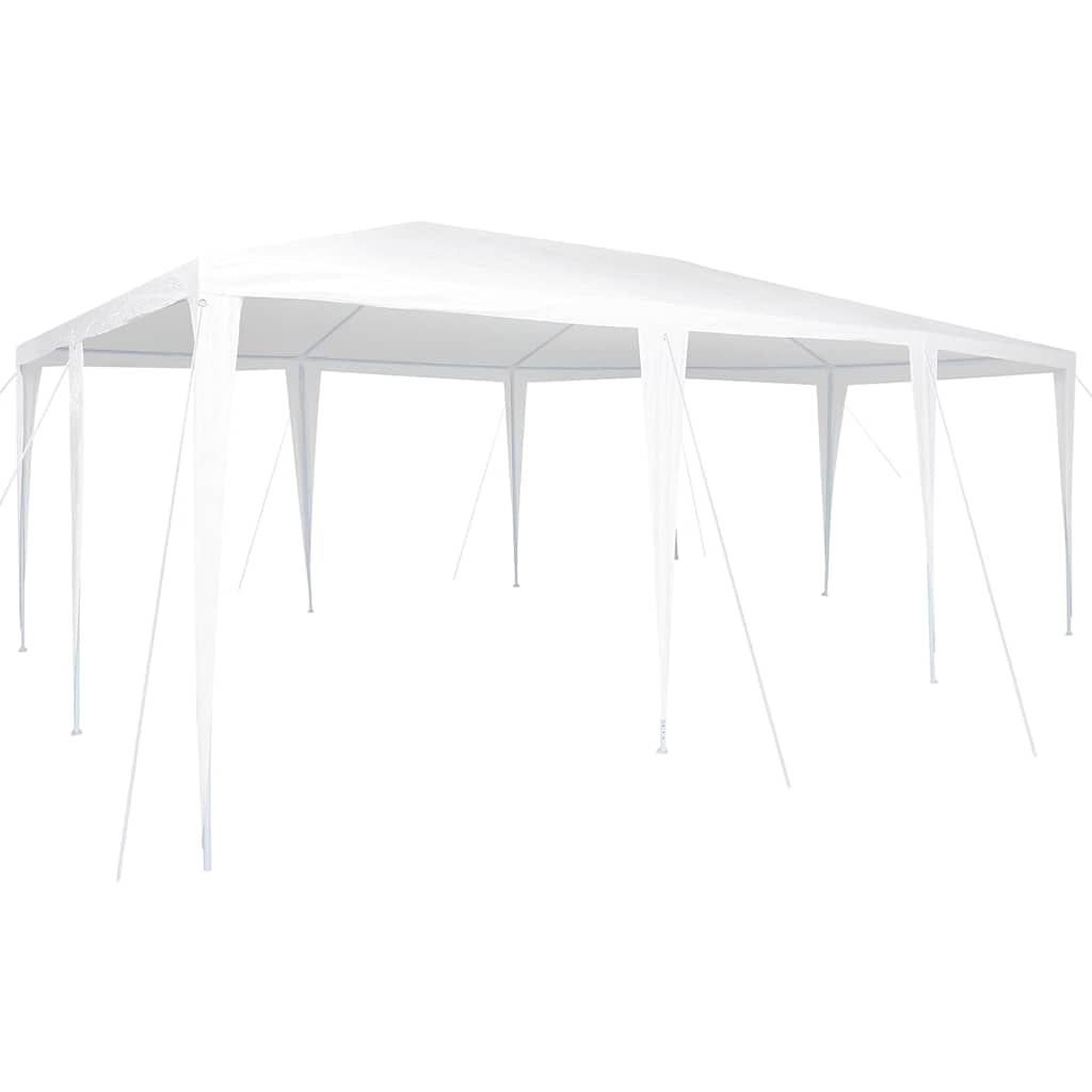 Tenda de Festa Branco 600 x 400 x 266 cm Polietileno e Aço