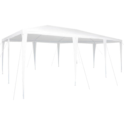 Tenda de Festa Branco 600 x 400 x 266 cm Polietileno e Aço
