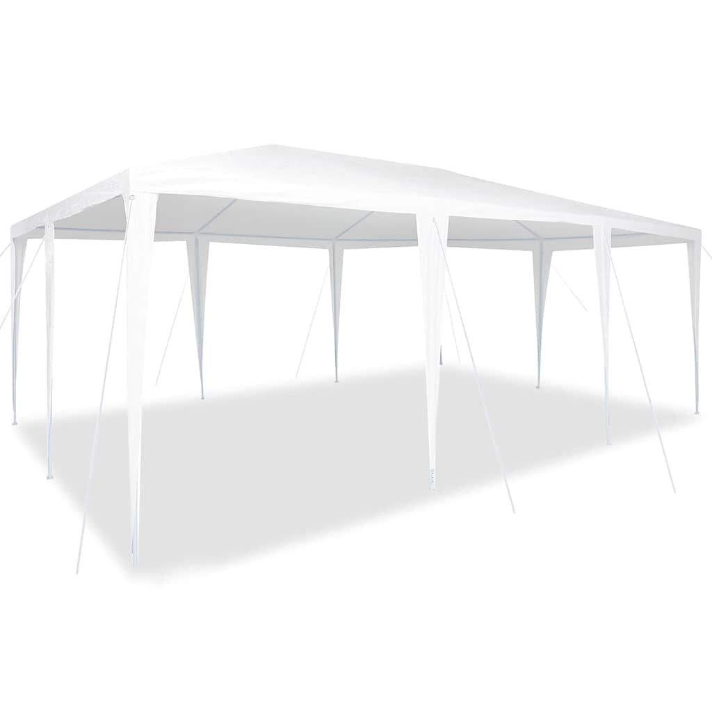Tenda de Festa Branco 600 x 400 x 266 cm Polietileno e Aço