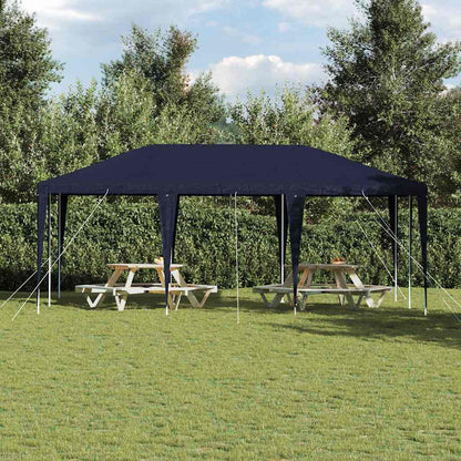 Tenda de Festa Azul 600 x 400 x 266 cm Polietileno e Aço