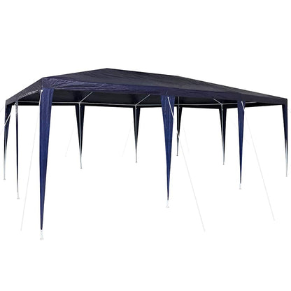Tenda de Festa Azul 600 x 400 x 266 cm Polietileno e Aço