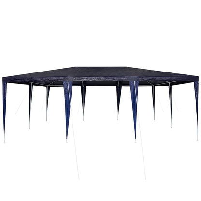 Tenda de Festa Azul 600 x 400 x 266 cm Polietileno e Aço