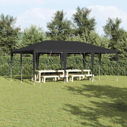 Tenda de Festa Antracite 600 x 400 x 266 cm Polietileno e Aço