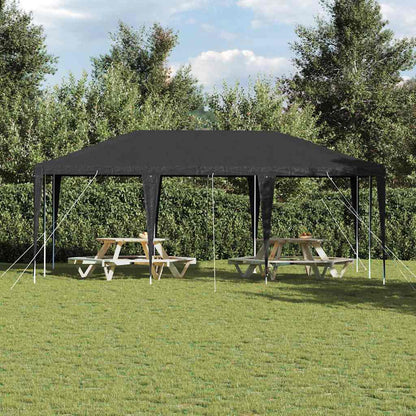 Tenda de Festa Antracite 600 x 400 x 266 cm Polietileno e Aço