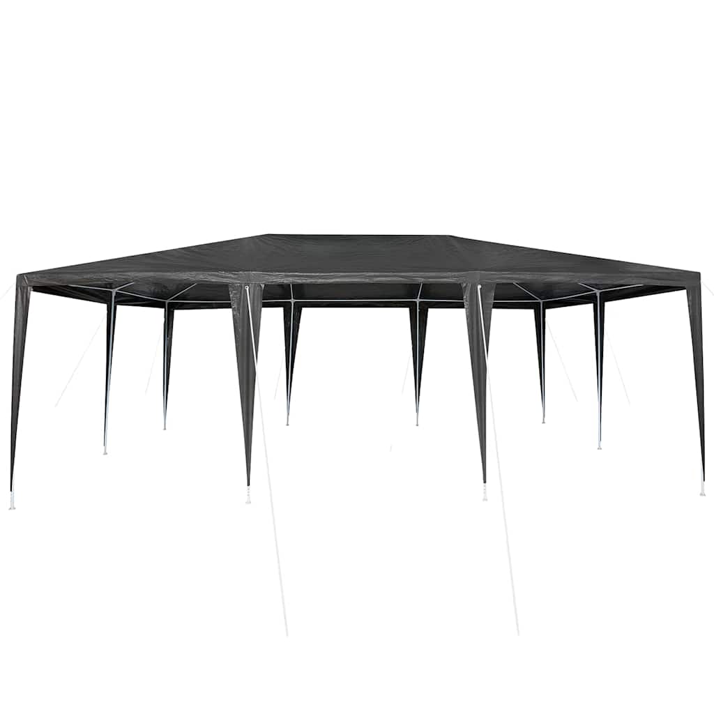 Tenda de Festa Antracite 600 x 400 x 266 cm Polietileno e Aço