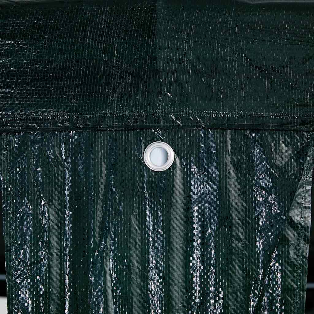 Tenda de Festa Verde 600 x 400 x 266 cm Polietileno e Aço