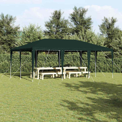 Tenda de Festa Verde 600 x 400 x 266 cm Polietileno e Aço