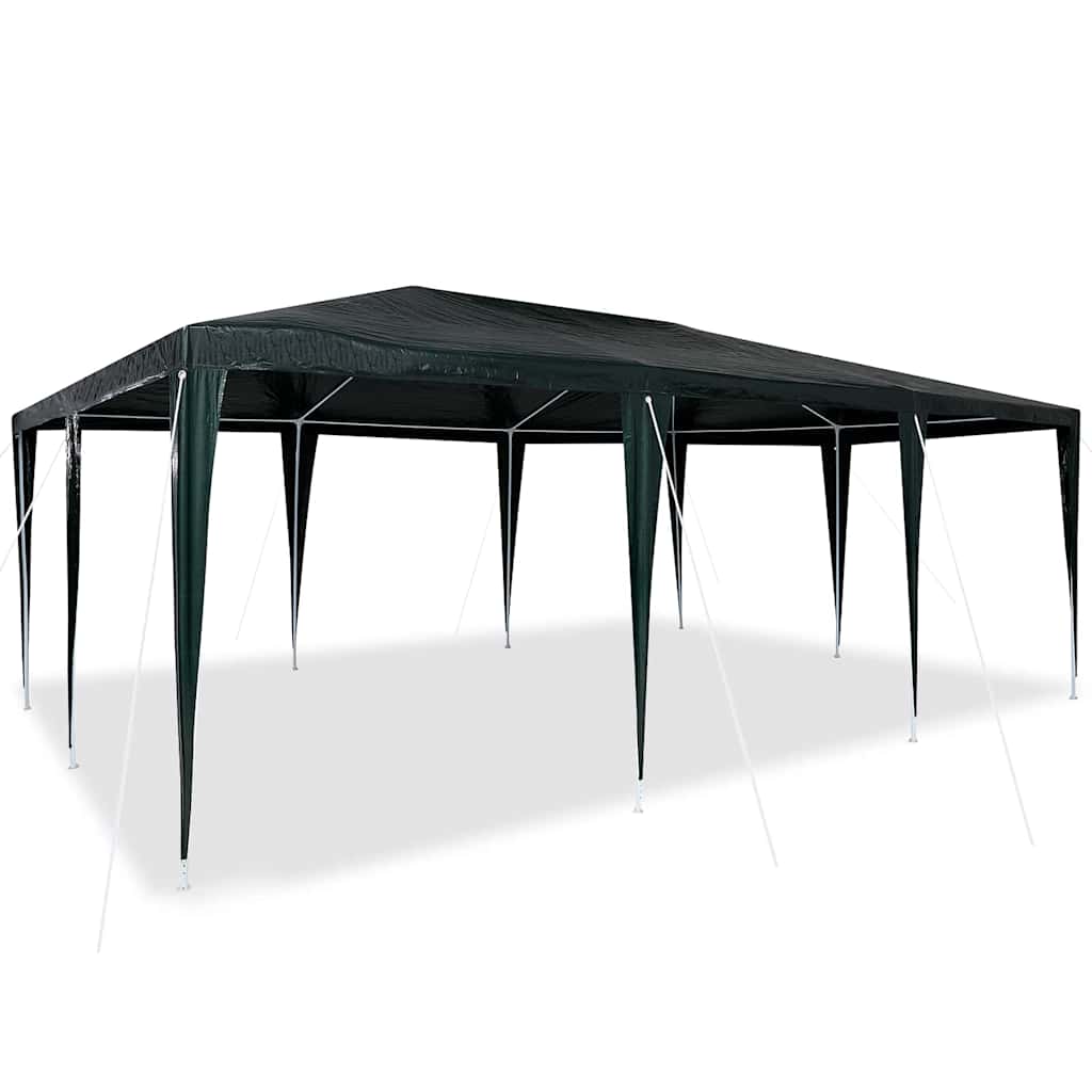 Tenda de Festa Verde 600 x 400 x 266 cm Polietileno e Aço