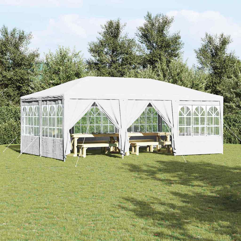 Tenda de Festa Branco 600 x 400 x 266 cm Polietileno