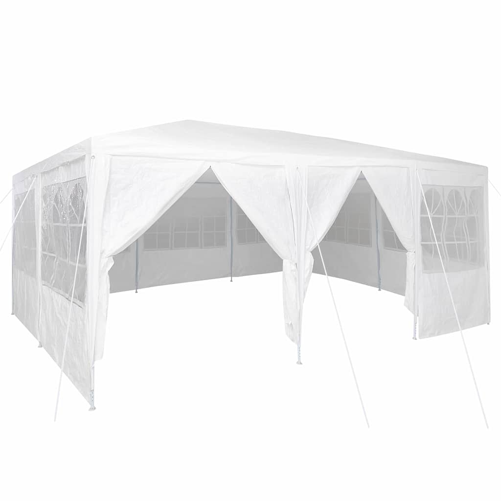 Tenda de Festa Branco 600 x 400 x 266 cm Polietileno