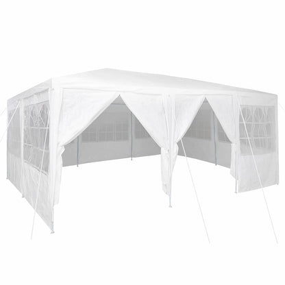 Tenda de Festa Branco 600 x 400 x 266 cm Polietileno