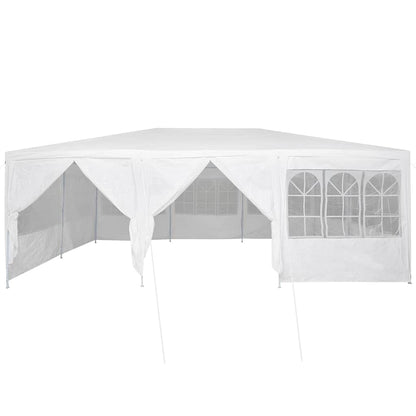 Tenda de Festa Branco 600 x 400 x 266 cm Polietileno
