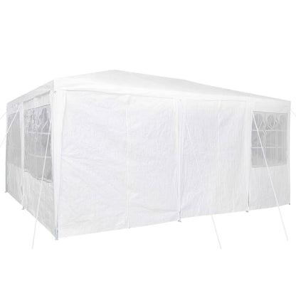 Tenda de Festa Branco 600 x 400 x 266 cm Polietileno