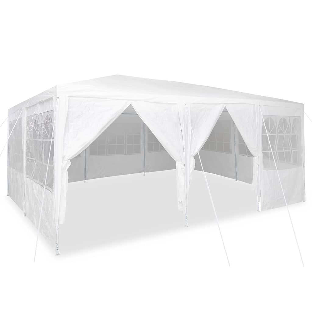 Tenda de Festa Branco 600 x 400 x 266 cm Polietileno